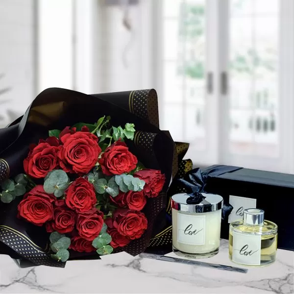 Diffuser and Scented Candle Gift Set