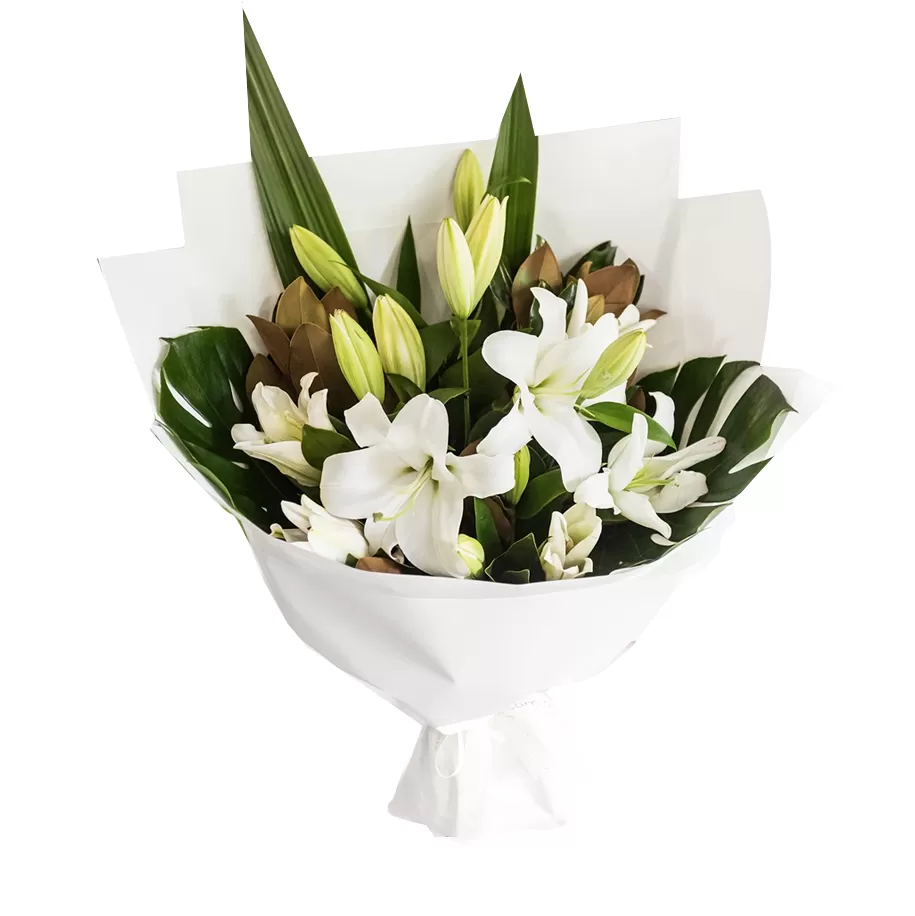 white-lilies-bouquet-10